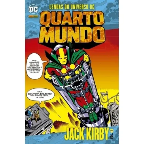 9 HQ PANINI QUARTO MUNDO COMPLETO (LENDAS DO UNIVERSO DC)