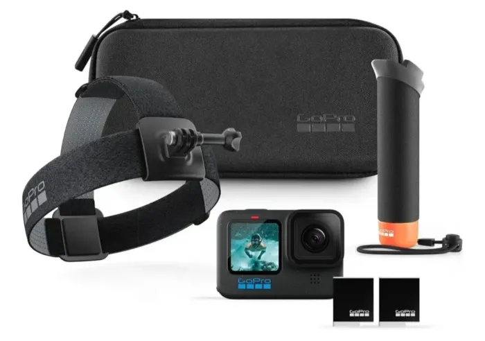 Go Pro Hero 12 Black com case e acessórios originais<br>