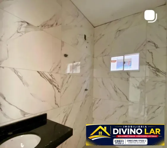 Casa nova a venda, aceita financiamento