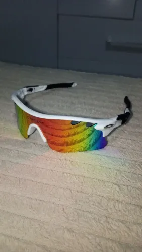 Óculos esportivo Oakley Branco