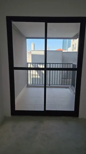 Porta balcão 2 folhas vidro 210x160 alumínio preta