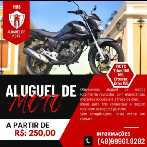 aluguel de motos..