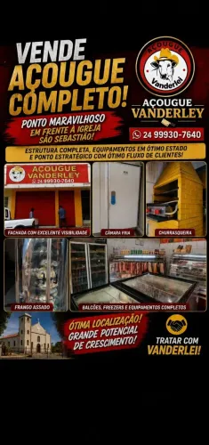 VENDA COMPLETA DE AÇOUGUE