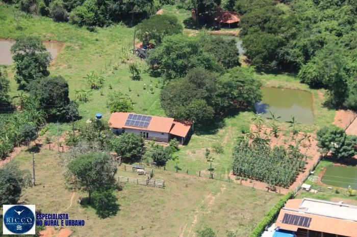 Chácara à Venda em Guapó/GO  20.000 m² | Energia Solar, Rio e Lazer