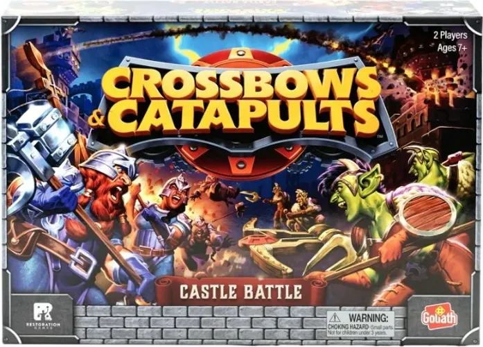 Crossbow & catapults - Castle Battle (Lacrado) Boardgame - Jogo de tabuleiro