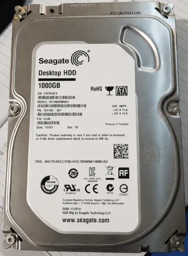 HD 1TB (1000GB) SEAGATE DESKTOP