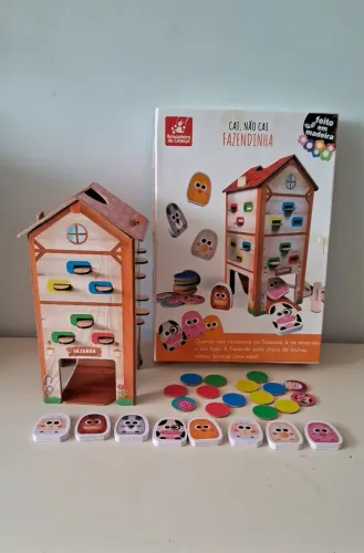 Jogo Cai, Não Cai Fazendinha<br>