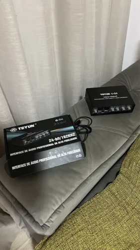 Interface de áudio - teyun Q-24