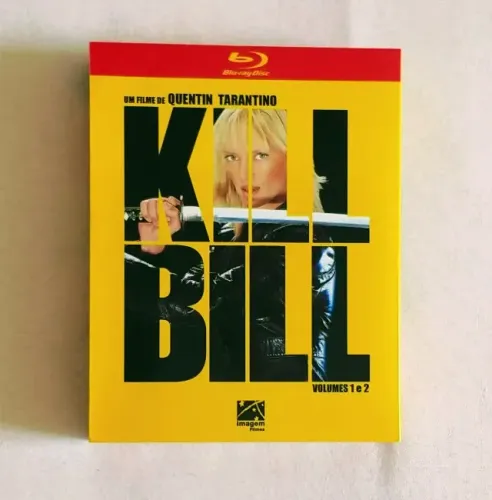 Blu-ray Kill Bill Vol. 1 & 2 Com Luva - Original Perfeito Estado