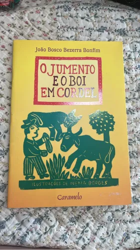 Livro "O Jumento e o Boi em Cordel" Autor: João Bosco Bezerra Bonfim