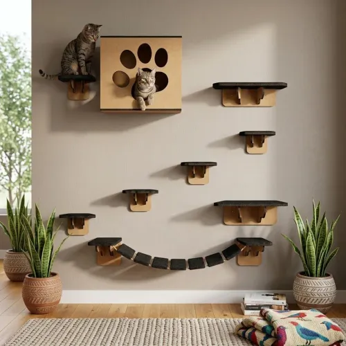 Playground para Gatos em MDF Novo 