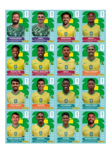 FIGURINHAS COPA 2026 COMPLETAS OFICIAL