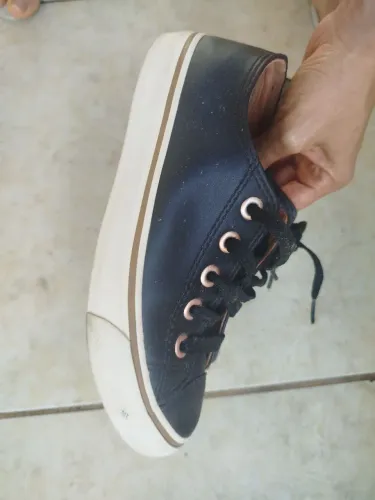 Tênis ALL star couro 