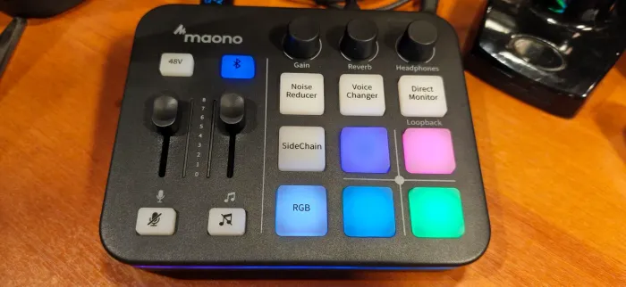 Interface de áudio/mesa de som MAONO G1 NEO
