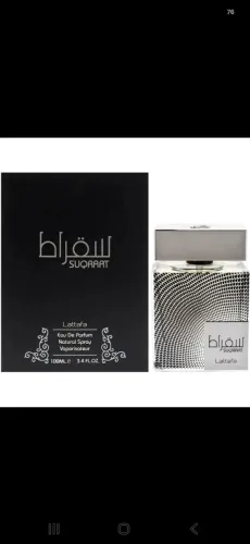 Lattafa suqraat eau de parfum 100ml arabes para masculino Longa duração