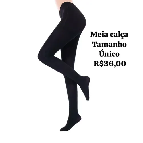 Meia-calça feminina minha premium importada