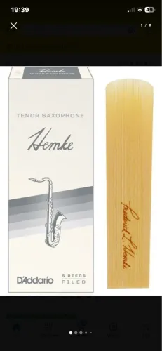 Palheta Frederik Hemke Sax Tenor