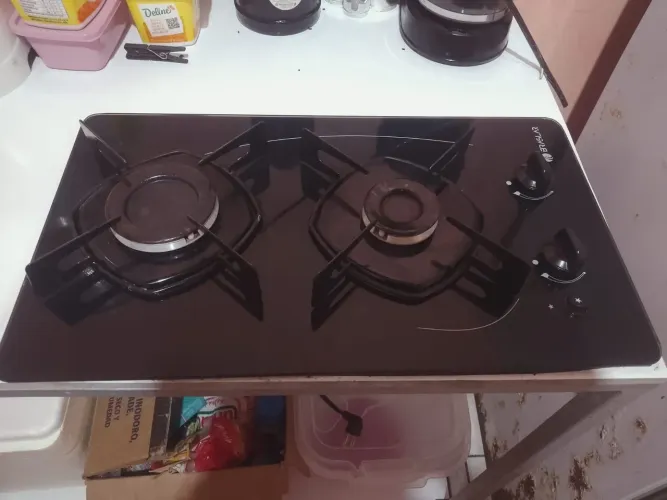 cooktop de duas bocas elétrico