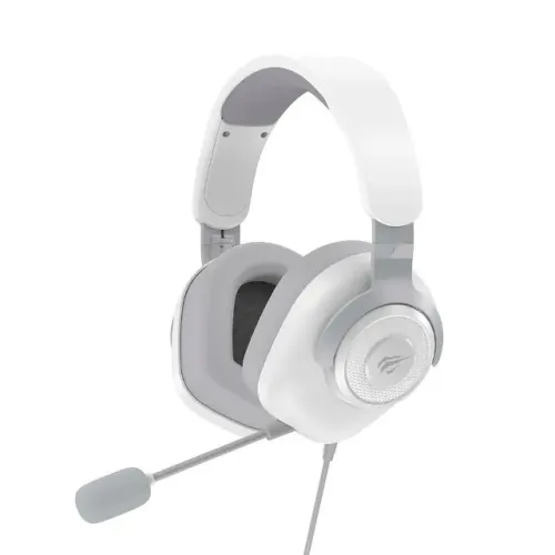 Headset Gamer Havit H2230u Usb 7.1 50mm Cinza/branco *ENTREGA GRÁTIS*