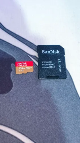 Cartão SD 256gb Sandisk