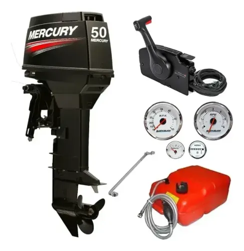 Motor de popa Mercury 50hp elpto Partida elétrica Power trim Auto Lub Zero 2026