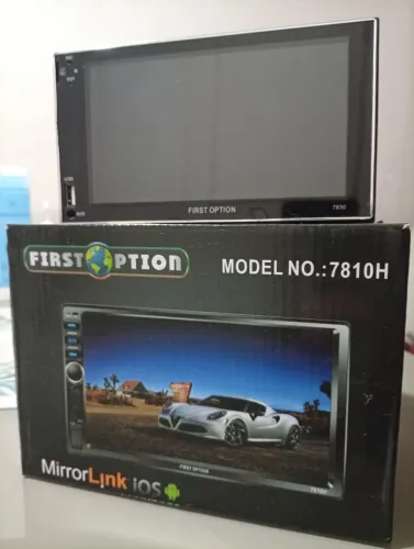 Central Multimídia MP5 First Option 7810H - Tela 7" (Nova na Caixa)