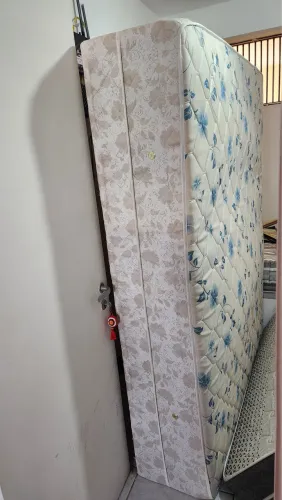 Cama box + colchão casal