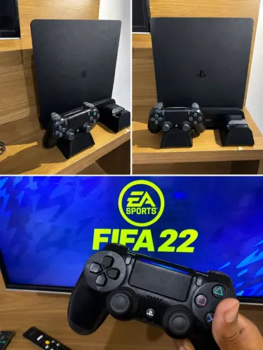 ? PS4 SLIM 1TB COMPLETO À VENDA! ?