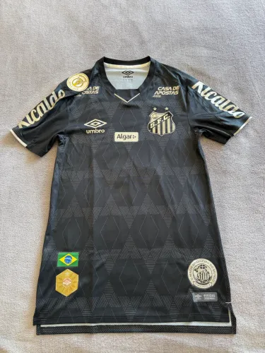 CAMISA SANTOS BRASILEIRÃO 2019 UNIFORME 3 MARINHO #11 DE JOGO