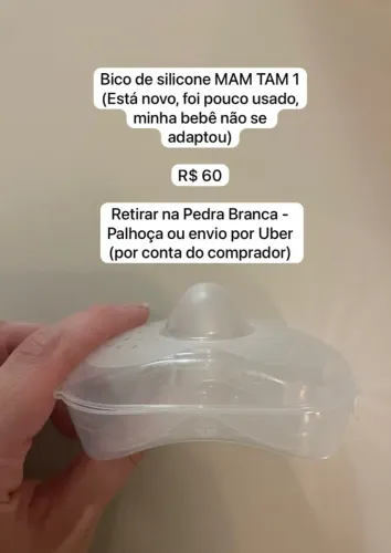 Bico de Silicone MAM Tam. 1 