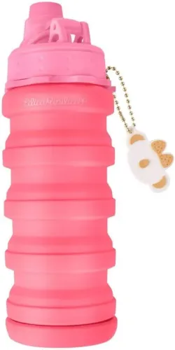 Garrafa retratil Lilica Ripilica nova rosa 500ml