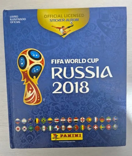 Album Copa do Mundo 2018 Completo - CAPA DURA