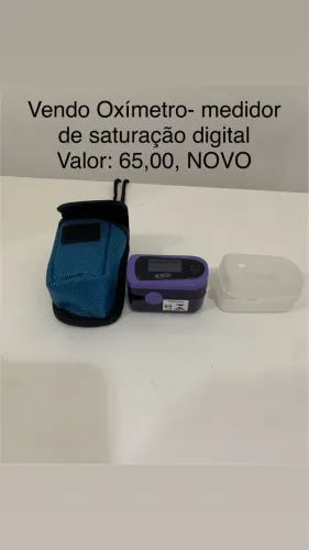 Oxímetro para medir saturação, NOVO
