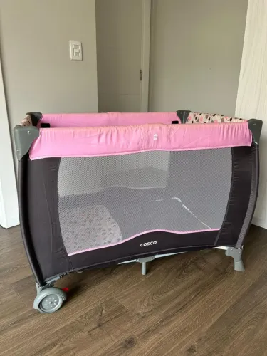 Berço portátil cercado bebê