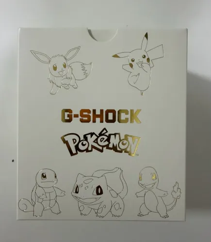 Relógio Casio G-Shock Pokémon Edição Especial Limitada (Na Caixa e Completo)