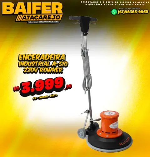 Enceradeira Industrial A-510 220v Rowher