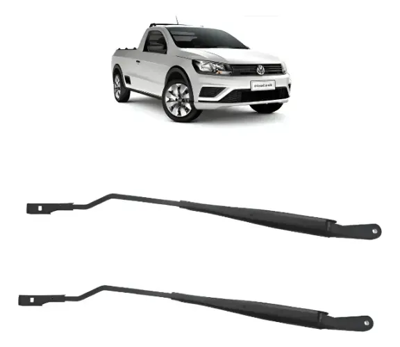 Par do Braço do Limpador de Para Brisa Saveiro Gol ,Voyage G5 a G8 2010 a 2023
