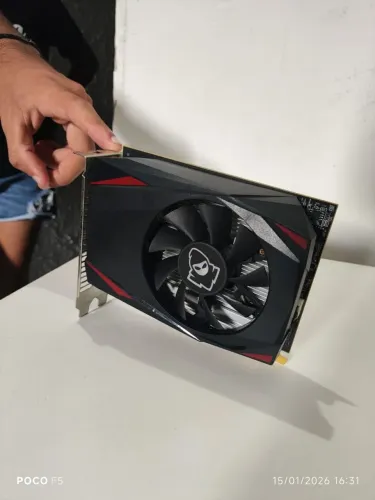 Placa de vídeo RX 550 4 GB