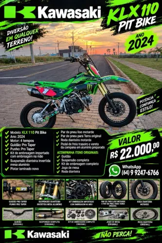 KLX 110 Pite Bike