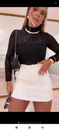 Body renda manga longa preto ou branco m 