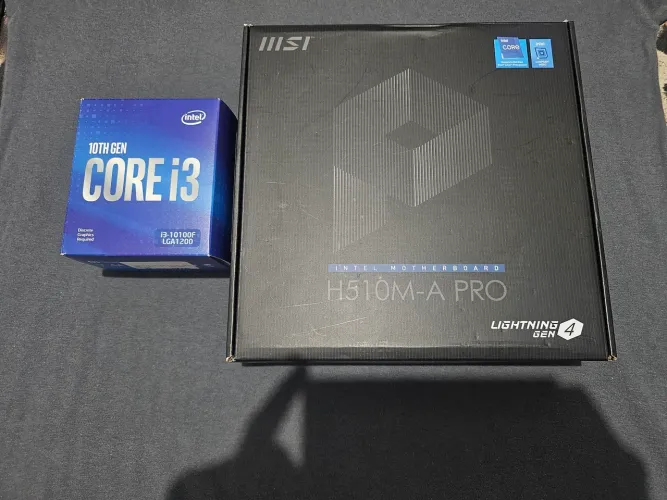 I3 10100f + h510m