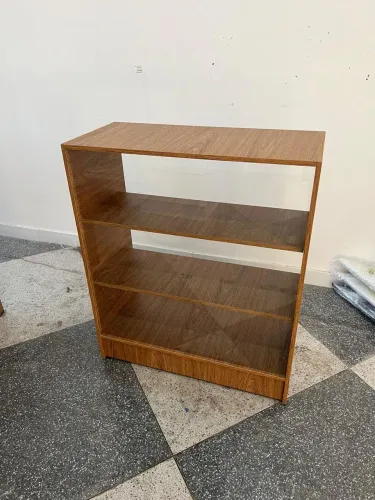 BALCÃO VITRINE AMADEIRADO - NOVO - ENTREGA RÁPIDA