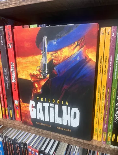 HQ GATILHO CAPA DURS AUTOGRAFADA