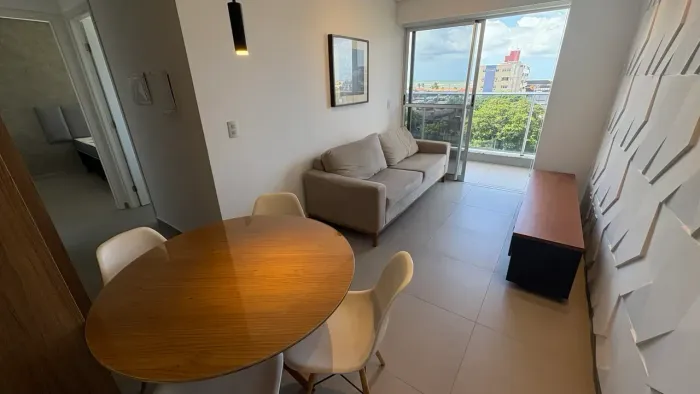 Imóvel mobiliado p/ aluguel c/ 2 quartos e frente mar no Jardim Oceania em João Pessoa - P