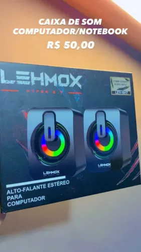 Caixa de som para computador/notebook