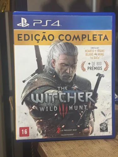 The Witcher Wolf hunt mídia física ps4