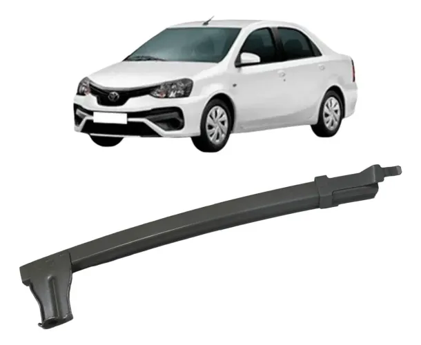 Canaleta Vidro Porta Dianteira Direit Etios Hatch X 1.3 2015 Cinza