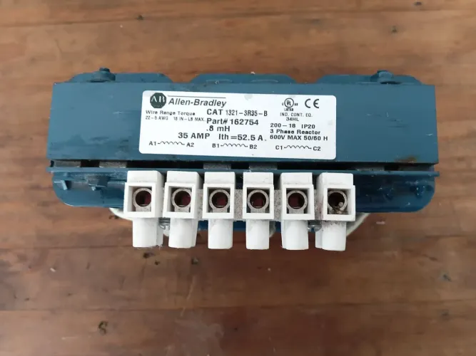 Reator Trifásico Allen-bradley 1321-3R35-B - 35A - Usado