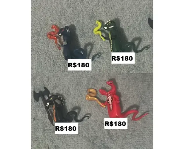 lego ninjago generais serpentines originais com acessorios