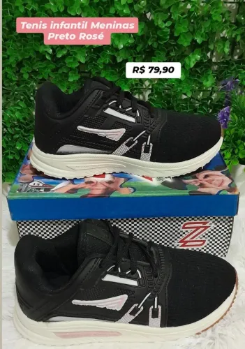 TENIS INFANTIL FEMININO  